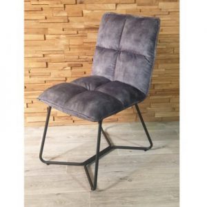 כסא אוכל LUKA אפור בהיר