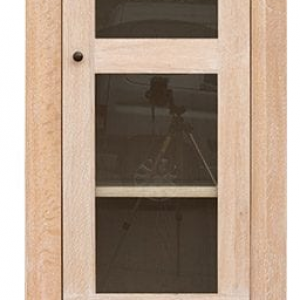 ארון ויטרינה דלת זכוכית