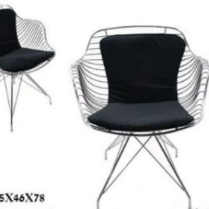 כיסא צירלס ניקל 65X46X78 ס"מ