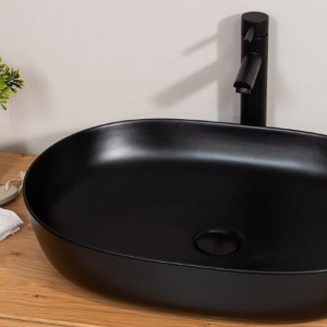 בולטימור כיור מונח שחור מט 510X415X125 אלגל